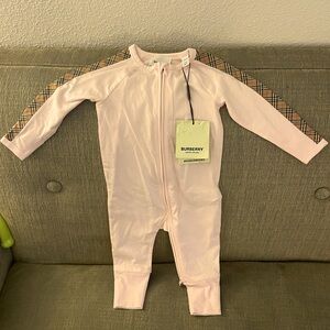 Burberry Onesie 6 months